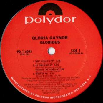 LP Gloria Gaynor: Glorious 641162