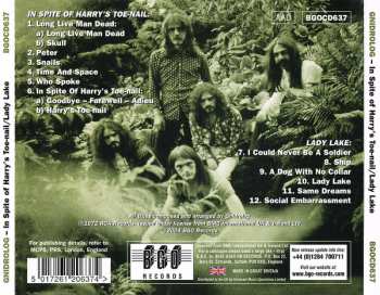 CD Gnidrolog: In Spite Of Harry's Toe-Nail / Lady Lake 548548