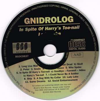 CD Gnidrolog: In Spite Of Harry's Toe-Nail / Lady Lake 548548