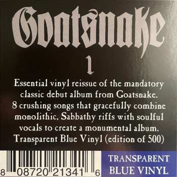 LP Goatsnake: 1 CLR | LTD 517495