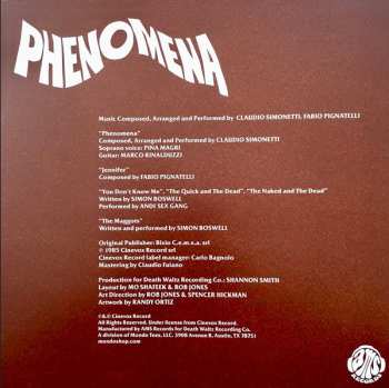 2LP Goblin: Dario Argento's Phenomena (Original Motion Picture Soundtrack) CLR 584904