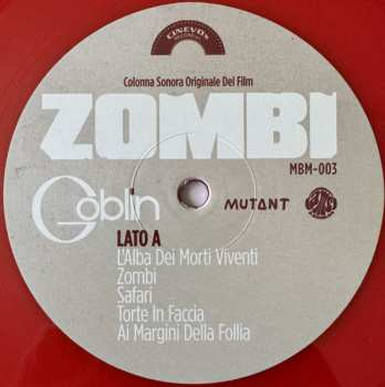 LP Goblin: Zombi (Colonna Sonora Originale Del Film) CLR 627672