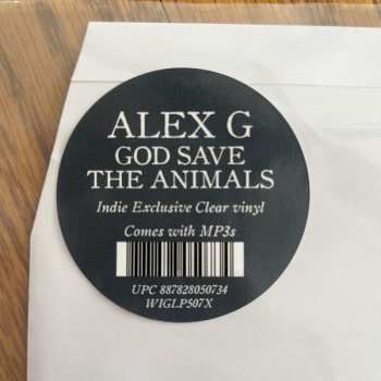 LP Alex G: God Save The Animals LTD | CLR 405742