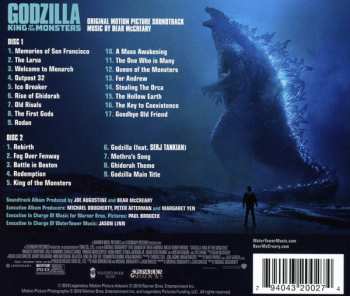 2CD Bear McCreary: Godzilla: King of the Monsters (Original Motion Picture Soundtrack) 14292