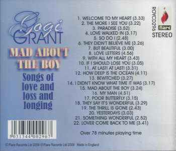 CD Gogi Grant: Mad About The Boy 545597