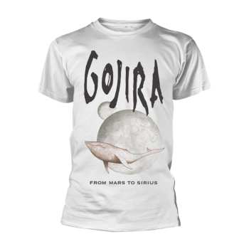 Merch Gojira: Tričko Whale From Mars (organic)