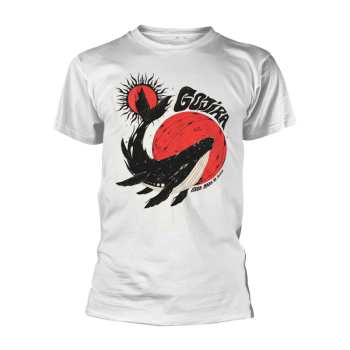 Merch Gojira: Tričko Whale Sun Moon (white Organic)