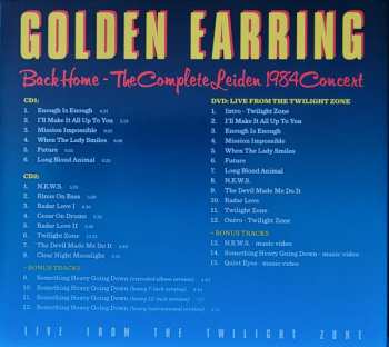 2CD/DVD Golden Earring: Back Home – The Complete Leiden 1984 Concert 622469