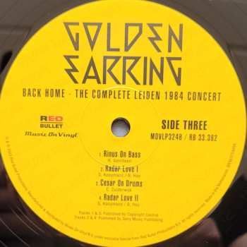 2LP Golden Earring: Back Home - The Complete Leiden 1984 Concert 590338