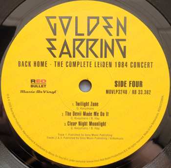 2LP Golden Earring: Back Home - The Complete Leiden 1984 Concert 590338