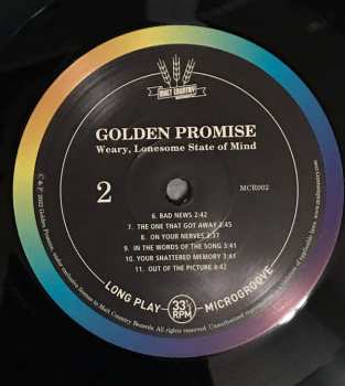 LP Golden Promise: Weary, Lonesome State Of Mind 601578