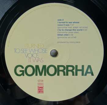 LP Gomorrha: I Turned To See Whose Voice It Was 354362