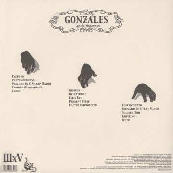 2LP Gonzales: Solo Piano III 64774