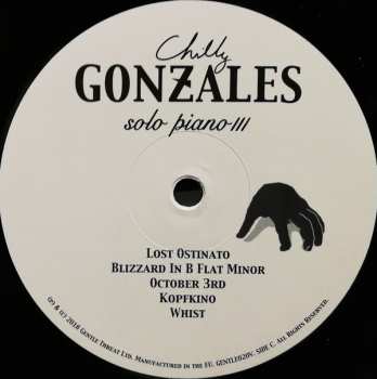 2LP Gonzales: Solo Piano III 64774