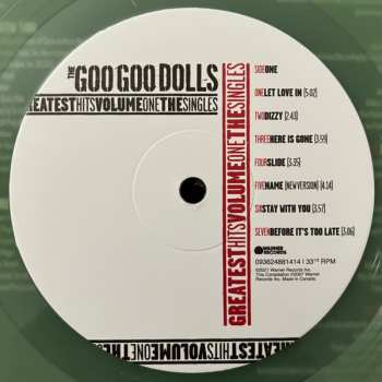 LP Goo Goo Dolls: Greatest Hits Volume One: The Singles CLR | LTD 645109