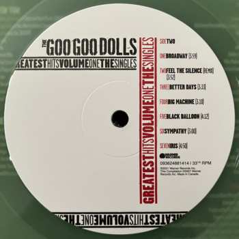 LP Goo Goo Dolls: Greatest Hits Volume One: The Singles CLR | LTD 645109