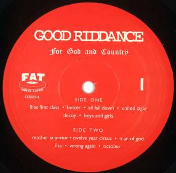 LP Good Riddance: For God And Country 572424