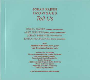 CD Goran Kajfes: Tell Us 619614