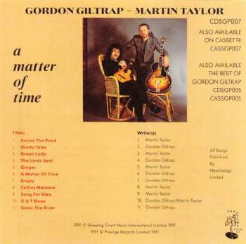 CD Gordon Giltrap: A Matter Of Time 243954