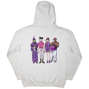 Merch Gorillaz: Gorillaz Unisex Pullover Hoodie: Cracker Island (back Print) (x-large) XL