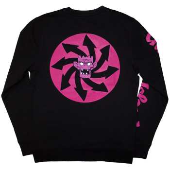 Merch Gorillaz: Gorillaz Unisex Sweatshirt: Craker Island Pazuzu Spiral (back & Sleeve Print) (xx-large) XXL