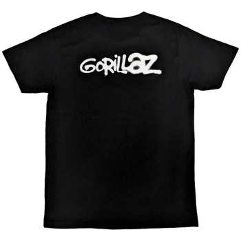 Merch Gorillaz: Gorillaz Unisex T-shirt: George Spray (back Print) (small) S