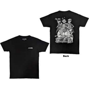 Merch Gorillaz: Gorillaz Unisex T-shirt: Pocket Spray - George Group (back Print) (small) S