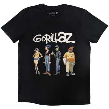 Merch Gorillaz: Tričko Spray Logo Gorillaz Group