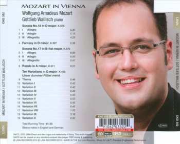 SACD Wolfgang Amadeus Mozart: Mozart In Vienna 456859