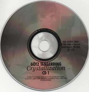 2CD Götz Tangerding: Crystallization - Die Besten Originalaufnahmen Der 80er Jahre 609164