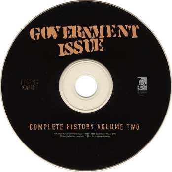 2CD Government Issue: Complete History Volume Two 559876