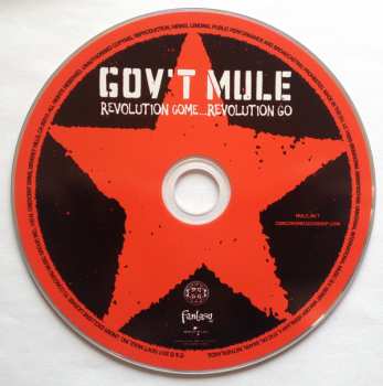 2CD Gov't Mule: Revolution Come...Revolution Go DLX 30415