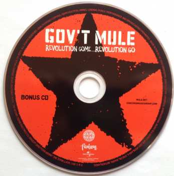 2CD Gov't Mule: Revolution Come...Revolution Go DLX 30415