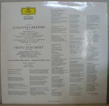 LP Johannes Brahms: Singt Lieder von Franz Schubert Und Johannes Brahms 565545