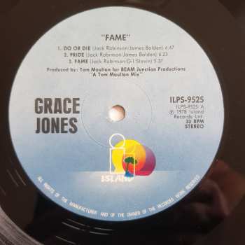 LP Grace Jones: Fame 645190