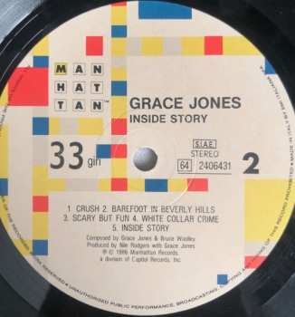 LP Grace Jones: Inside Story 632291