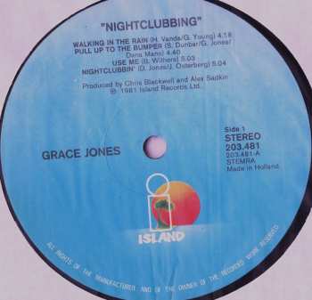 LP Grace Jones: Nightclubbing 642401