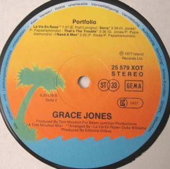 LP Grace Jones: Portfolio 655223