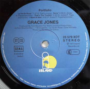 LP Grace Jones: Portfolio 633129