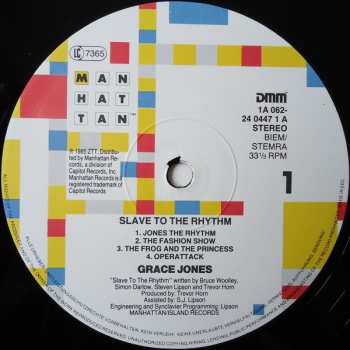 LP Grace Jones: Slave To The Rhythm 645537