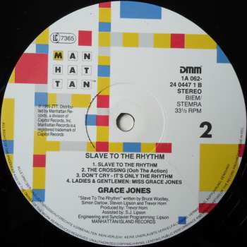 LP Grace Jones: Slave To The Rhythm 645537