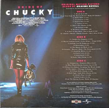 2LP Graeme Revell: Bride Of Chucky (Original Motion Picture Score) CLR 637563