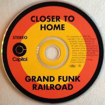 CD Grand Funk Railroad: Closer To Home 7297