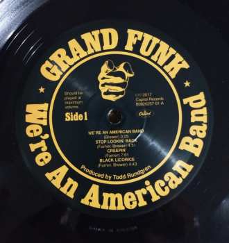 LP Grand Funk Railroad: We're An American Band 429399