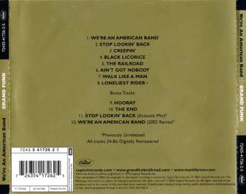 CD Grand Funk Railroad: We're An American Band 39798