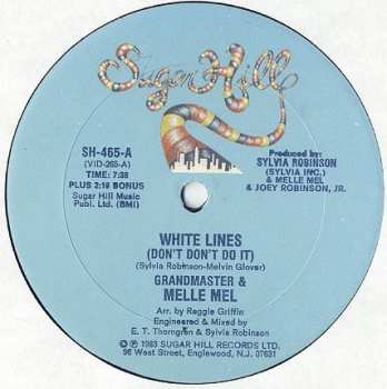 Album Grandmaster Flash & Melle Mel: White Lines (Don't Don't Do It)