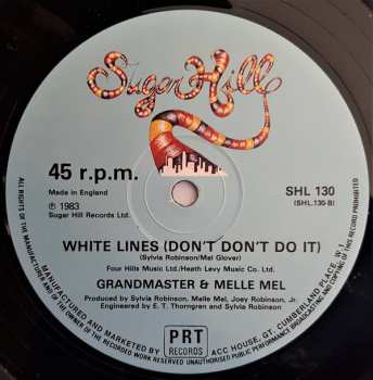 LP Grandmaster Flash & Melle Mel: White Lines (Don't Don't Do It) 552903