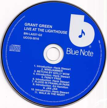 CD Grant Green: Live At The Lighthouse 613855