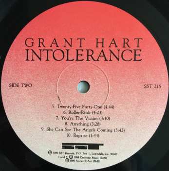 LP Grant Hart: Intolerance 579170