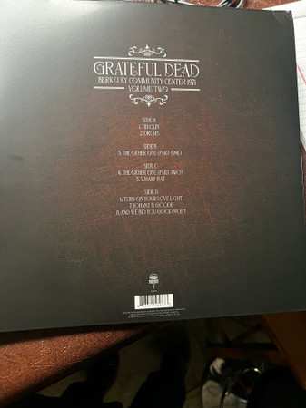 2LP The Grateful Dead: Berkeley Community Center 1971 Volume Two 567013